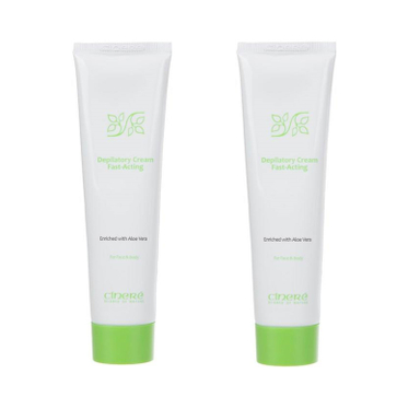 کرم موبر صورت و بدن سینره (Cinere) مدل Aloe vera حجم 100 میلی‌ لیتر مجموعه 2 عددی