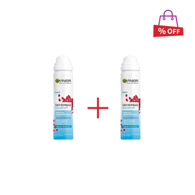 اسپری آبرسان گارنیه (Garnier) مدل Nem Bombasi حجم 75 میلی‌لیتر مجموعه 2 عددی