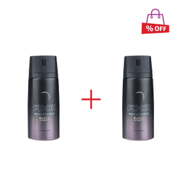 اسپری اکس (Axe) مدل Black Night حجم 150 میلی‌لیتر مجموعه 2 عددی