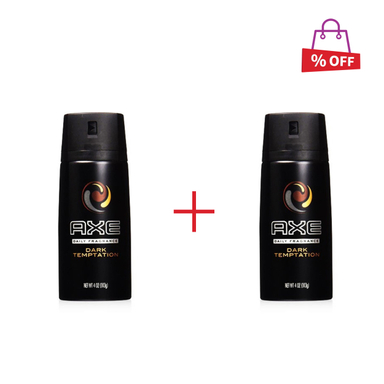 اسپری اکس (Axe) مدل Dark Temptation حجم 150 میلی‌ لیتر مجموعه 2 عددی