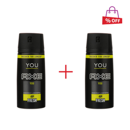 اسپری اکس (Axe) مدل You حجم 150 میلی‌لیتر مجموعه 2 عددی