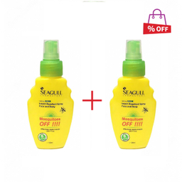 اسپری بدن ضد حشره سی گل (Seagull) سری Heal-Pro حجم 100 میلی‌لیتر مجموعه 2 عددی
