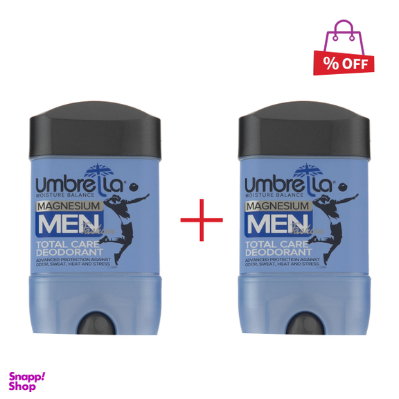 استیک ضد تعریق مردانه آمبرلا (Umbrella) مدل Total Care حجم 75 میلی‌ لیتر مجموعه 2 عددی