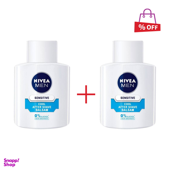 افتر شیو مایع نیوآ (Nivea) مدل Sensitive حجم 100 میلی لیتر مجموعه 2 عددی