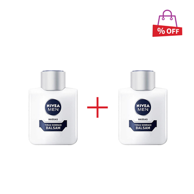 افترشیو نیوآ (Nivea) مدل HASSAS TIRAS SONRASI BALSAM حجم 100 میلی‌لیتر مجموعه 2 عددی