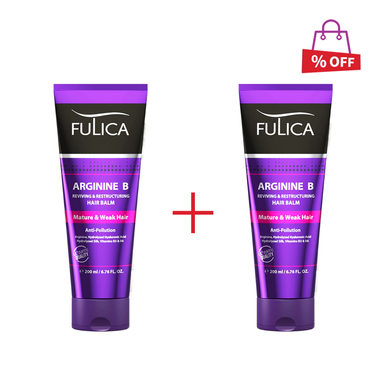 بالم نرم کننده مو فولیکا (Fulica) حاوی Arginine حجم 200 میلی‌لیتر مجموعه 2 عددی