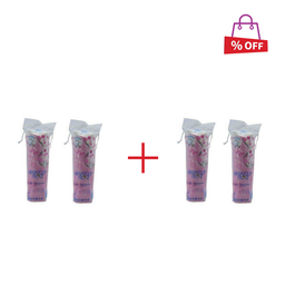 پد پاک کننده آرایش صورت میکاپ رز (Makeup Rose) مدل 001 مجموعه 2 عددی مجموعه 2 عددی