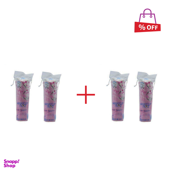 پد پاک کننده آرایش صورت میکاپ رز (Makeup Rose) مدل 001 مجموعه 2 عددی مجموعه 2 عددی