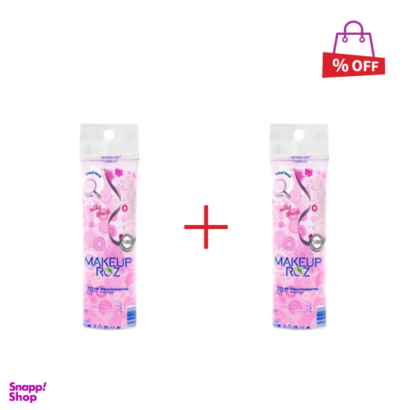 پد پاک کننده آرایش صورت میکاپ رز (Makeup Rose) مدل N 002 بسته 92 عددی مجموعه 2 عددی