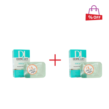 پن شفاف کاهش دهنده چربی پوست درمالیفت (Dermalift) مدل Sebolift وزن 100 گرم مجموعه 2 عددی