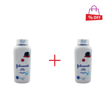 پودر بچه جانسون (Johnsons) وزن 100 گرم مجموعه 2 عددی