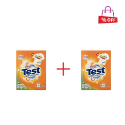 پودر ماشین لباسشویی تست (Test) مدل Secret Garden وزن 500 گرم مجموعه 2 عددی