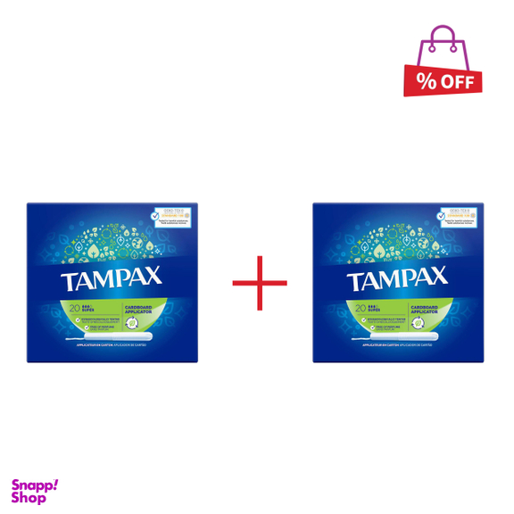 تامپون تامپکس مدل PROTECTIVE SKIRT بسته 20 عددی مجموعه 2 عددی