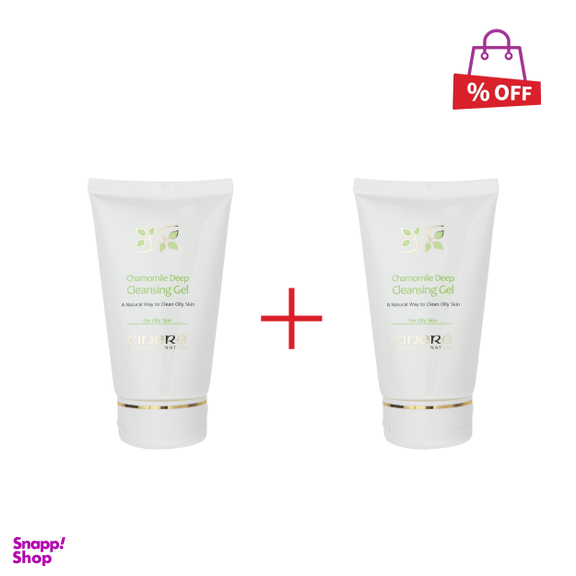 تونر پاک‌ کننده سینره (Cinere) مدل Chamomile Deep مناسب پوست‌ چرب 150 میلی‌ لیتر مجموعه 2 عددی
