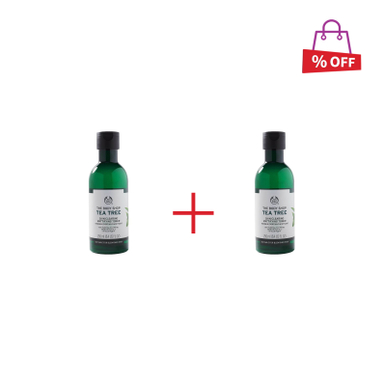 تونر صورت بادی شاپ (Body Shop) مدل Tea Tree حجم 250 میلی لیتر مجموعه 2 عددی