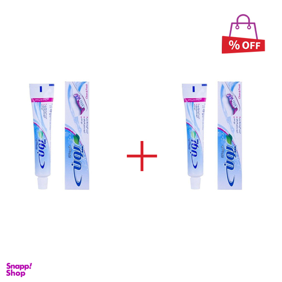 خمیر دندان پونه (Pooneh) مدل Clean And Fresh حجم 53 میلی لیتر مجموعه 2 عددی