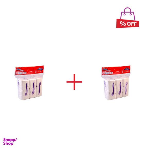 دستمال کاغذی بیتا (Bita) اقتصادی کد 750 بسته 1200 برگ مجموعه 2 عددی