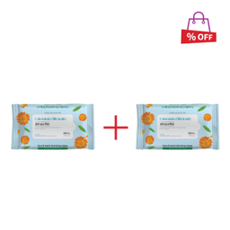 دستمال مرطوب بیول (Biol) مدل Calendula بسته 10 عددی مجموعه 2 عددی