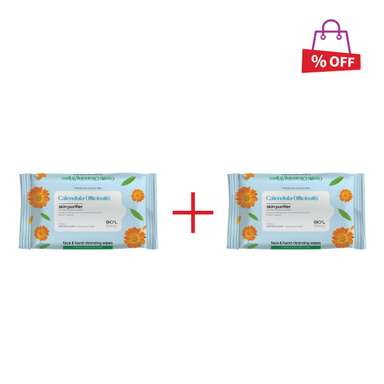 دستمال مرطوب بیول (Biol) مدل Calendula بسته 10 عددی مجموعه 2 عددی