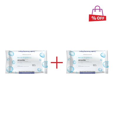 دستمال مرطوب بیول (Biol) مدل Rich In Brightness بسته 10 عددی مجموعه 2 عددی