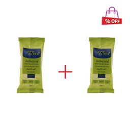 دستمال مرطوب دست یونی لد (Uni Led) مدل Antibacterial بسته 12 عددی مجموعه 2 عددی