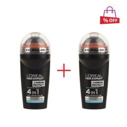 رول ضد تعریق مردانه لورآل (Loreal) سری Men Expert مدل 4IN1 حجم 50 میلی‌لیتر مجموعه 2 عددی