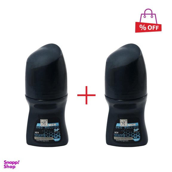 رول ضد تعریق مردانه مای (My) مدل ICY WAVE حجم 50 میلیلیتر مجموعه 2 عددی