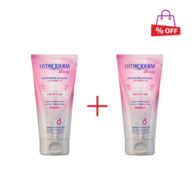 ژل بهداشتی بانوان هیدرودرم (Hydroderm) مدل Fresh care حجم 150 میلی‌لیتر مجموعه 2 عددی