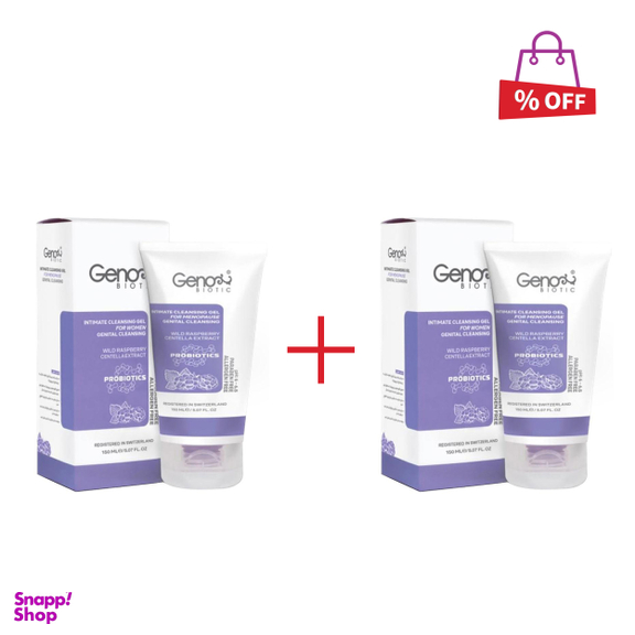 ژل بهداشتی ژنوبایوتیک (Geno Biotic) مدل centella حجم 150 میلی‌لیتر مجموعه 2 عددی