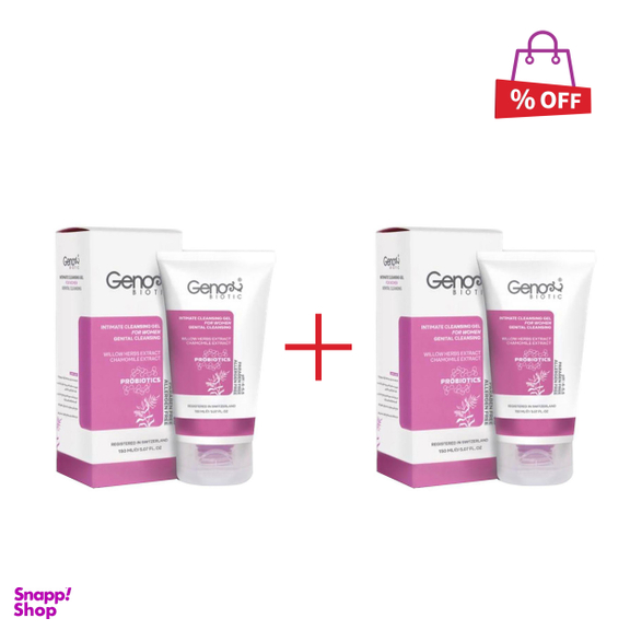 ژل بهداشتی ژنوبایوتیک (Geno Biotic) مدل Chamomile حجم 150 میلی‌لیتر مجموعه 2 عددی
