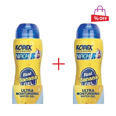 ژل روان کننده کدکس (Kodex) مدل موزی حجم 90 میلی لیتر مجموعه 2 عددی