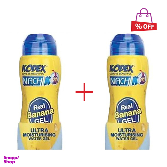 ژل روان کننده کدکس (Kodex) مدل موزی حجم 90 میلی لیتر مجموعه 2 عددی