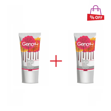 ژل ضد آکنه ژنوبایوتیک (Geno Biotic) مدل Anti Acne1 حجم 30 میلی‌لیتر مجموعه 2 عددی