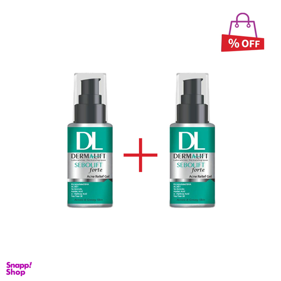 ژل ضد جوش درمالیفت (Dermalift) مدل SEBOLIFT حجم 50 میلی‌لیتر مجموعه 2 عددی