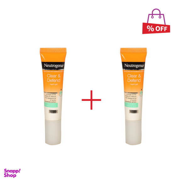 ژل ضد جوش نوتروژینا (Neutrogena) مدل rapid حجم 15 میلی‌لیتر مجموعه 2 عددی