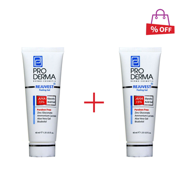 ژل لایه بردار پرودرما (Proderma) مدل Rejuvest حجم 40 میلی لیتر مجموعه 2 عددی
