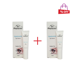 سرم دور چشم بلفامد (Blephamed) مدل Hyaluronic حجم 15 میلی‌لیتر مجموعه 2 عددی