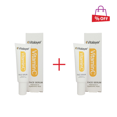 سرم صورت ویتالیر (Vitalayer) مدل intensive حجم 30 میلی‌‌لیتر مجموعه 2 عددی
