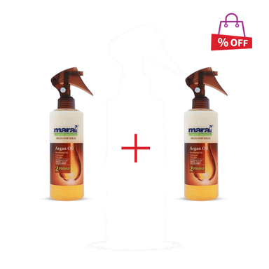سرم مو دو فاز مارال (Maral) مدل Argan Oil حجم 250 میلی‌لیتر مجموعه 2 عددی