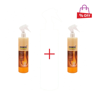 سرم مو دو فاز مارال (Maral) مدل Argan Oil حجم 450 میلی‌لیتر مجموعه 2 عددی