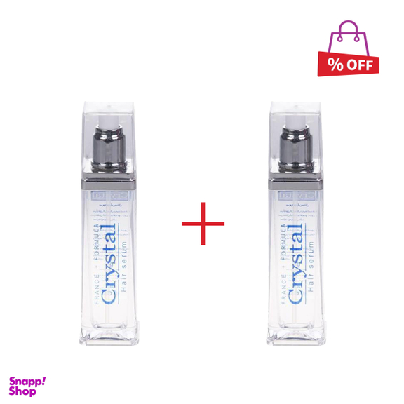 سرم مو کریستال (Crystal) مدل frizz ease حجم 120 میلی‌لیتر مجموعه 2 عددی