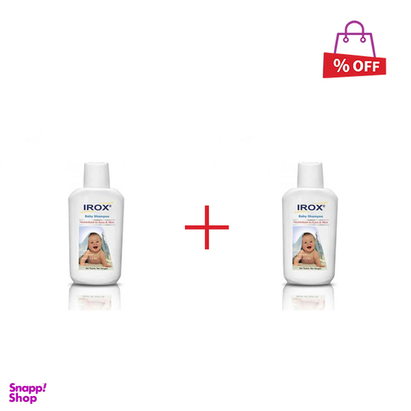شامپو بچه ایروکس (Irox) مدل Non Irritant حجم 200 میلی‌لیتر مجموعه 2 عددی