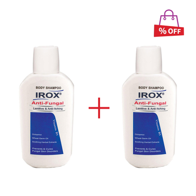 شامپو بدن ضد قارچ ایروکس (Irox) مدل Octopirox حجم 200 میلی‌لیتر مجموعه 2 عددی