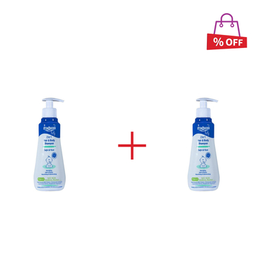 شامپو سر و بدن کودک هیدرودرم (Hydroderm) مدل 2in1 حجم 250 میلی لیتر مجموعه 2 عددی