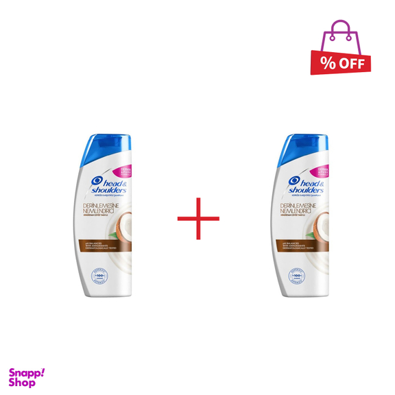 شامپو ضد شوره هد اند شولدرز (Head & Shoulders) حاوی عصاره نارگیل مناسب موهای خشک حجم 450 میلیلیتر پک 2 عددی