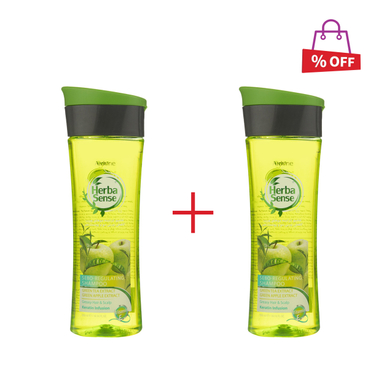 شامپو کراتینه مو آردن (Ardene) سری هرباسنس مدل Sebo Regulating حجم 300 میلی‌ لیتر مجموعه 2 عددی