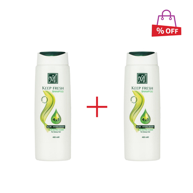 شامپو مای (My) مدل Keep Fresh حجم 400 میلی‌لیتر مجموعه 2 عددی