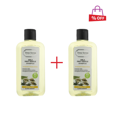 شامپو موی معمولی دیپ سنس (Deep sense) مدل Honeysuckle حجم 200 میلی‌لیتر مجموعه 2 عددی