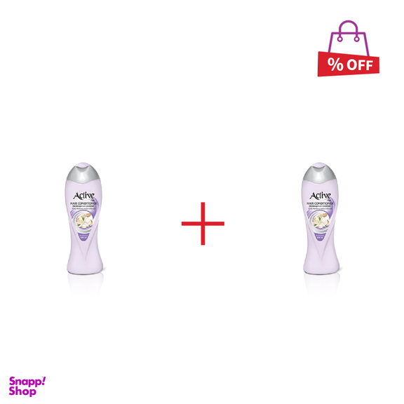 شامپو نرم کننده مو اکتیو (Active) مدل Pearl Protein & Neroli Extracts وزن 400 گرم مجموعه 2 عددی