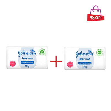 صابون کودک جانسون (Johnson) مدل Mild & Gentle وزن 125 گرم مجموعه 2 عددی